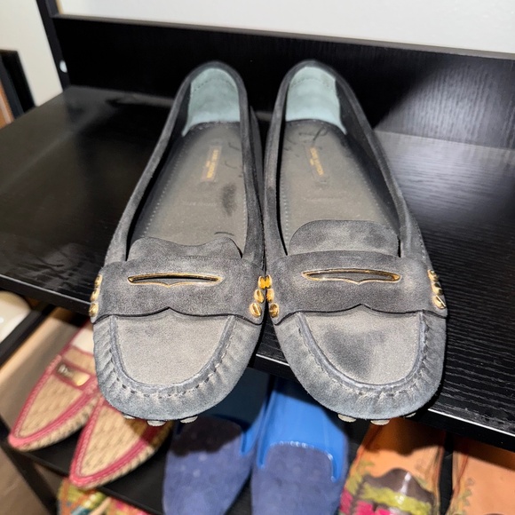 Louis Vuitton suede driving loafer flat size 39 - Picture 1 of 7